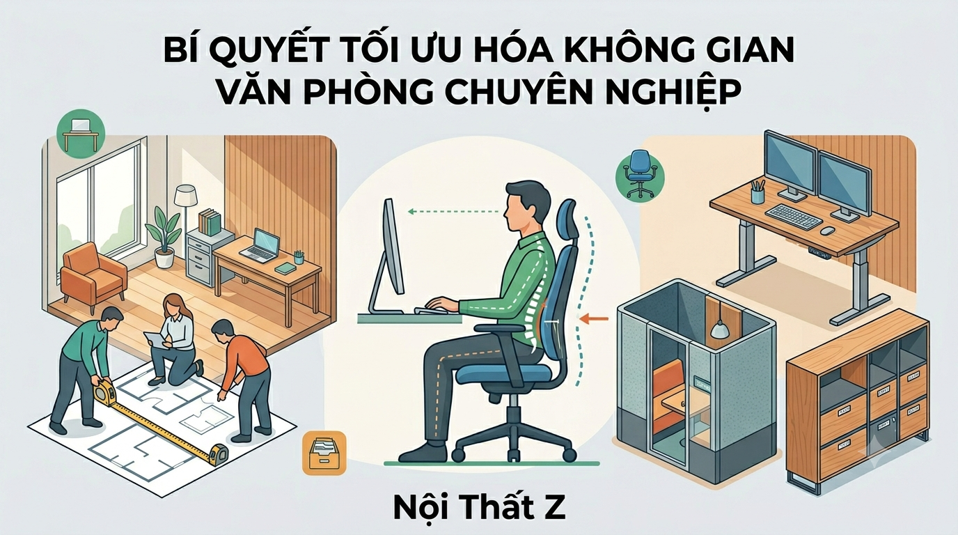 Cách Chọn Nội Thất Văn Phòng Phù Hợp: Bí Quyết Tiết Kiệm Chi Phí 2026